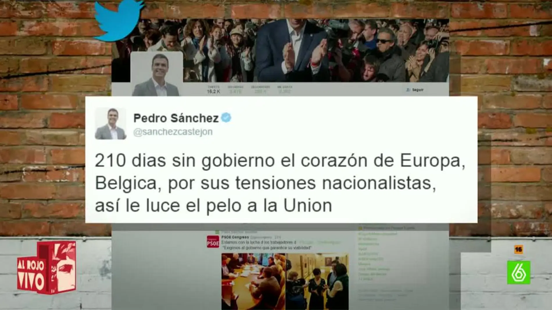 Tweet de Pedro Sánchez, en 2011