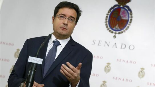 El portavoz del PSOE en el Senado, &Oacute;scar L&oacute;pez