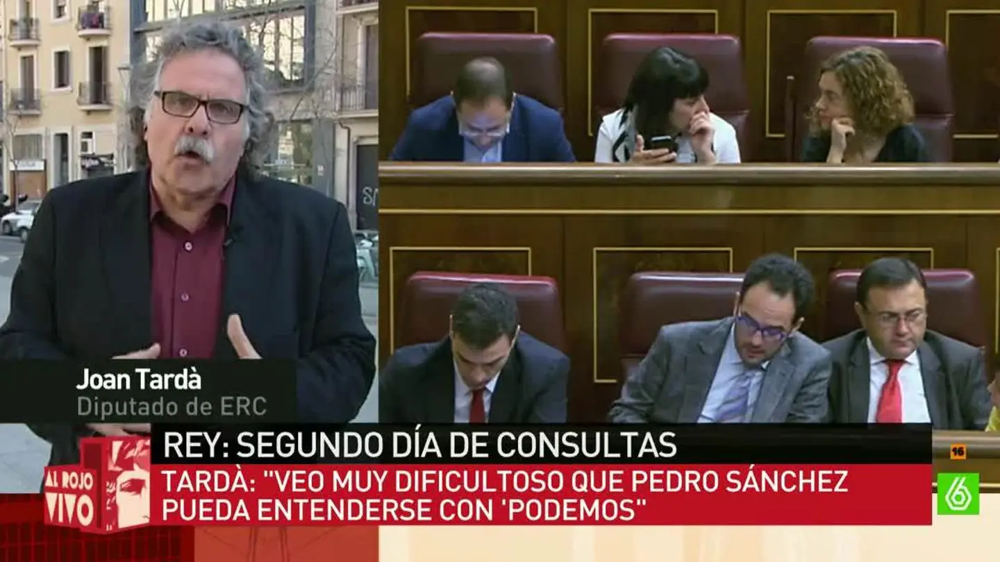 Joan Tardá, diputado de ERC en el Congreso Joan Tardá, diputado de ERC en el Congreso