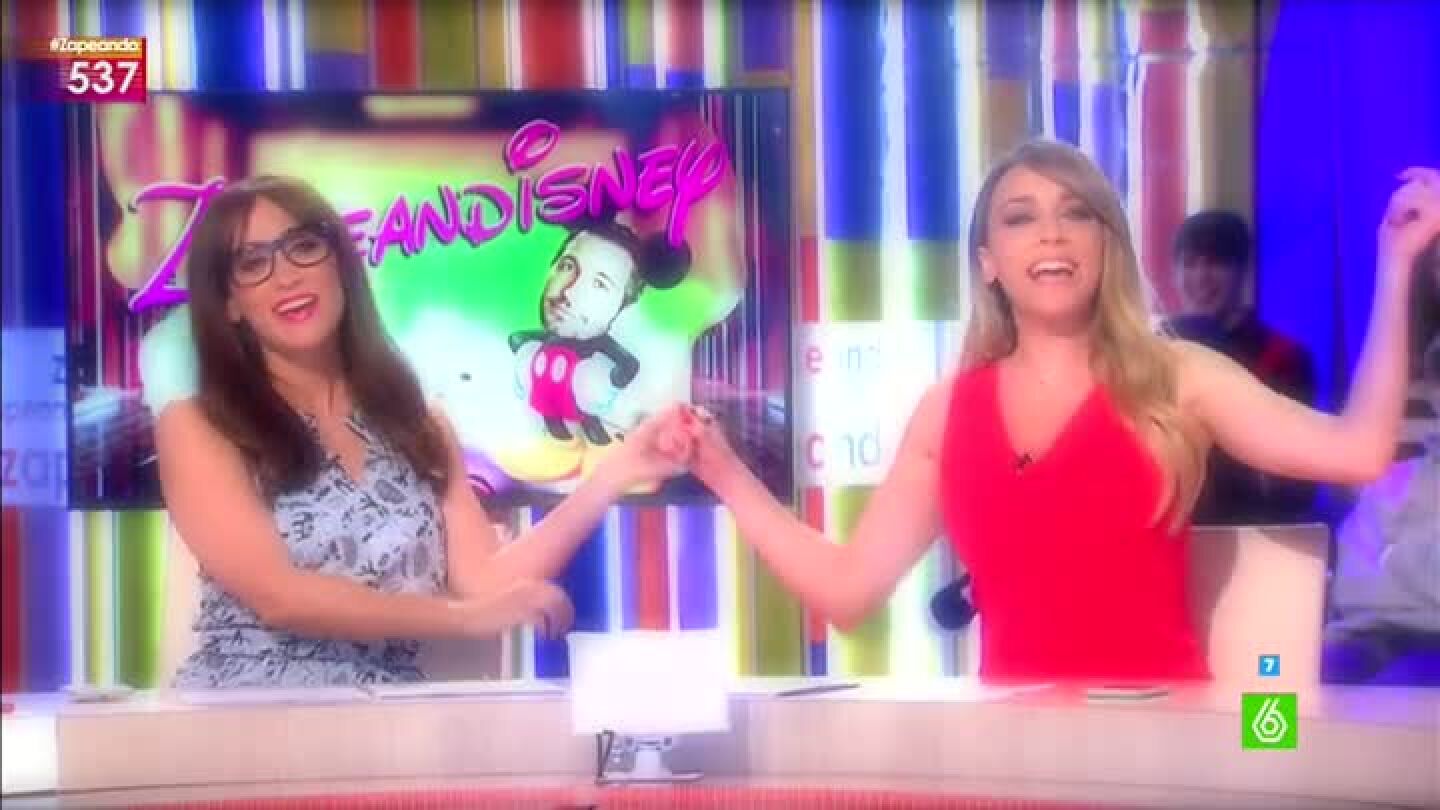 Anna Simon y Ana Morgade, amigas en Zapeandisney