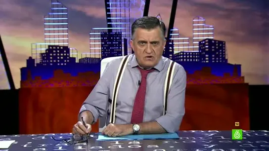 El Gran Wyoming, en El Intermedio El Gran Wyoming, en El Intermedio