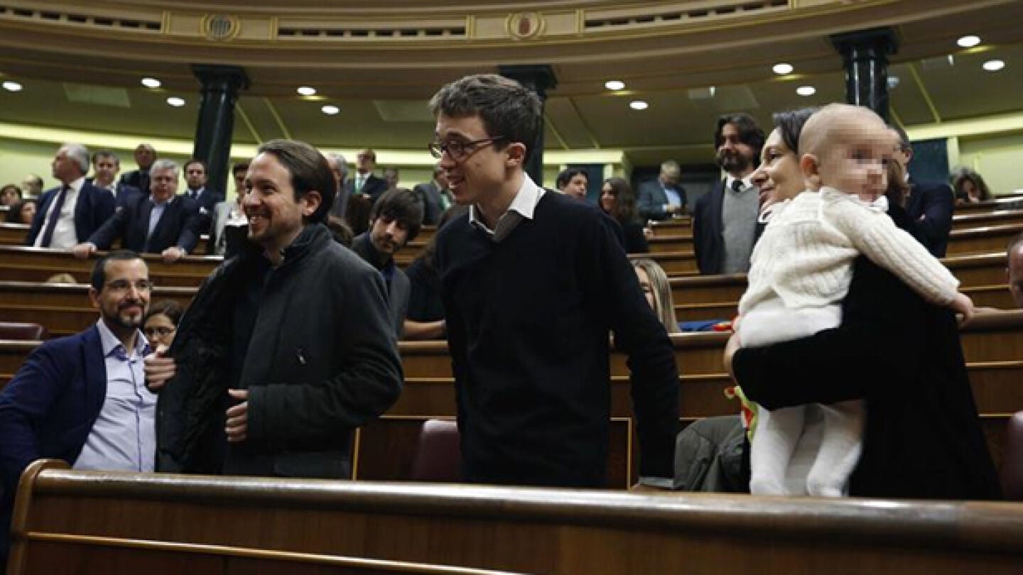 Pascual, iglesias, Errej&oacute;n y Bescansa