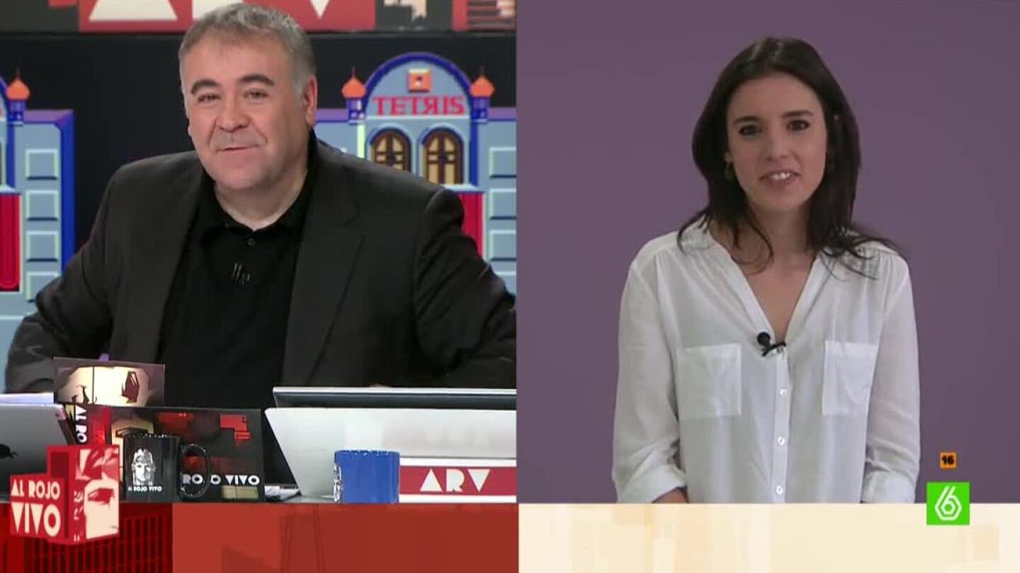 Irene Montero, diputada de Podemos en el Congreso