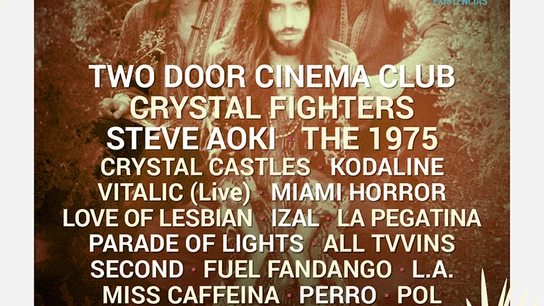 Cartel Arenal Sound 2016 Cartel Arenal Sound 2016