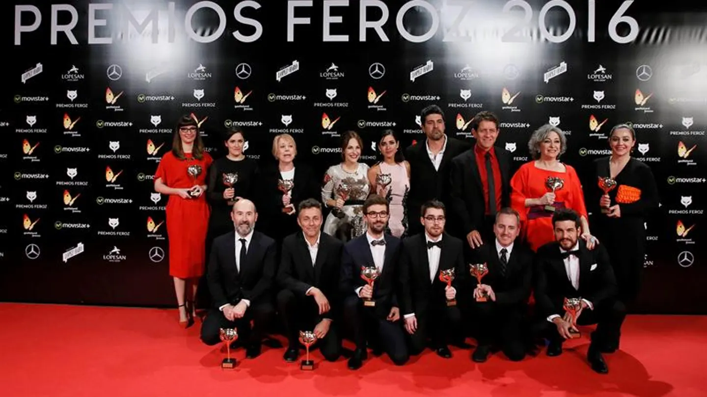 Foto de los premiados de la tercera edición de los Premios Feroz Foto de los premiados de la tercera edición de los Premios Feroz