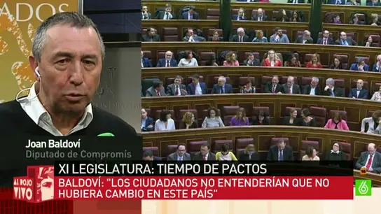 Joan Baldoví, diputado de Compromís Joan Baldoví, diputado de Compromís