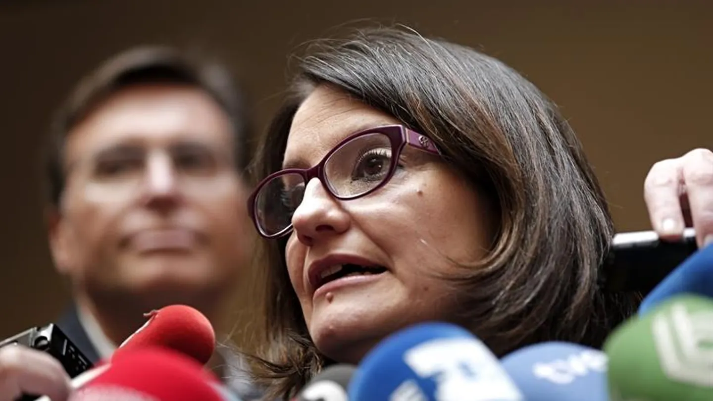 La coportavoz de Compromís, Mónica Oltra La coportavoz de Compromís, Mónica Oltra