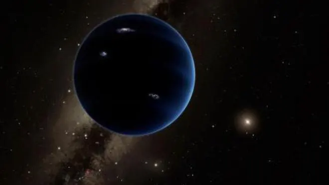Recreación del 'Planeta Noveno'