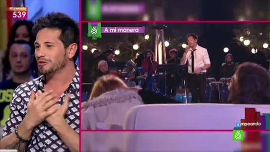 David de María, en Zapeando David de María, en Zapeando