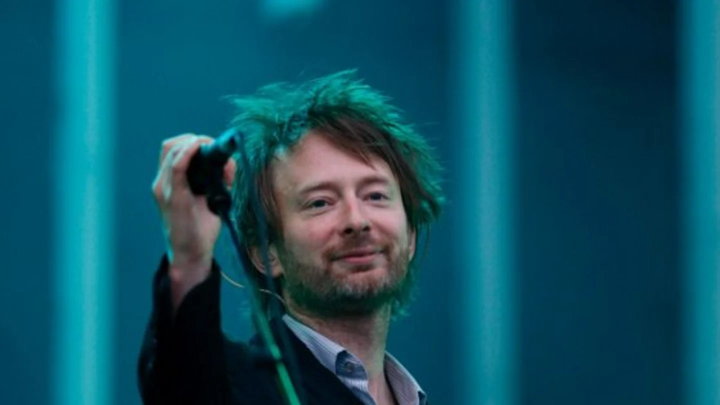Tom Yorke, cante de Radiohead Tom Yorke, cante de Radiohead