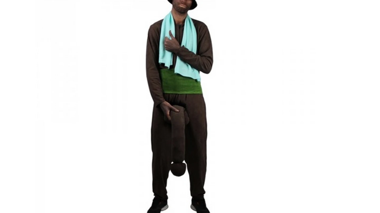 El disfraz de 'El Negro del Whatsapp' El disfraz de 'El Negro del Whatsapp'