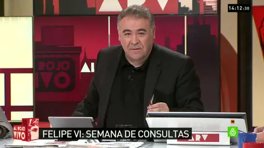 Antonio G. Ferreras, presentador de Al Rojo Vivo Antonio G. Ferreras, presentador de Al Rojo Vivo