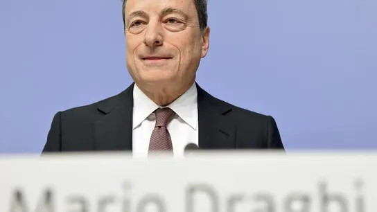 El presidente del Banco Central Europeo, Mario Draghi El presidente del Banco Central Europeo, Mario Draghi