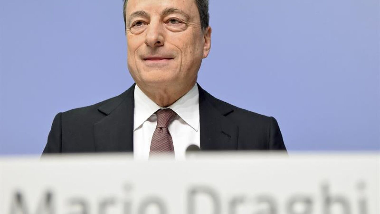 El presidente del Banco Central Europeo, Mario Draghi