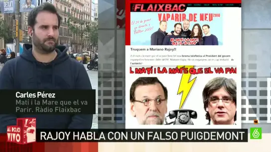 Carles Pérez, miembro del programa 'Matí i la Mare que el va Parir' Carles Pérez, miembro del programa 'Matí i la Mare que el va Parir'