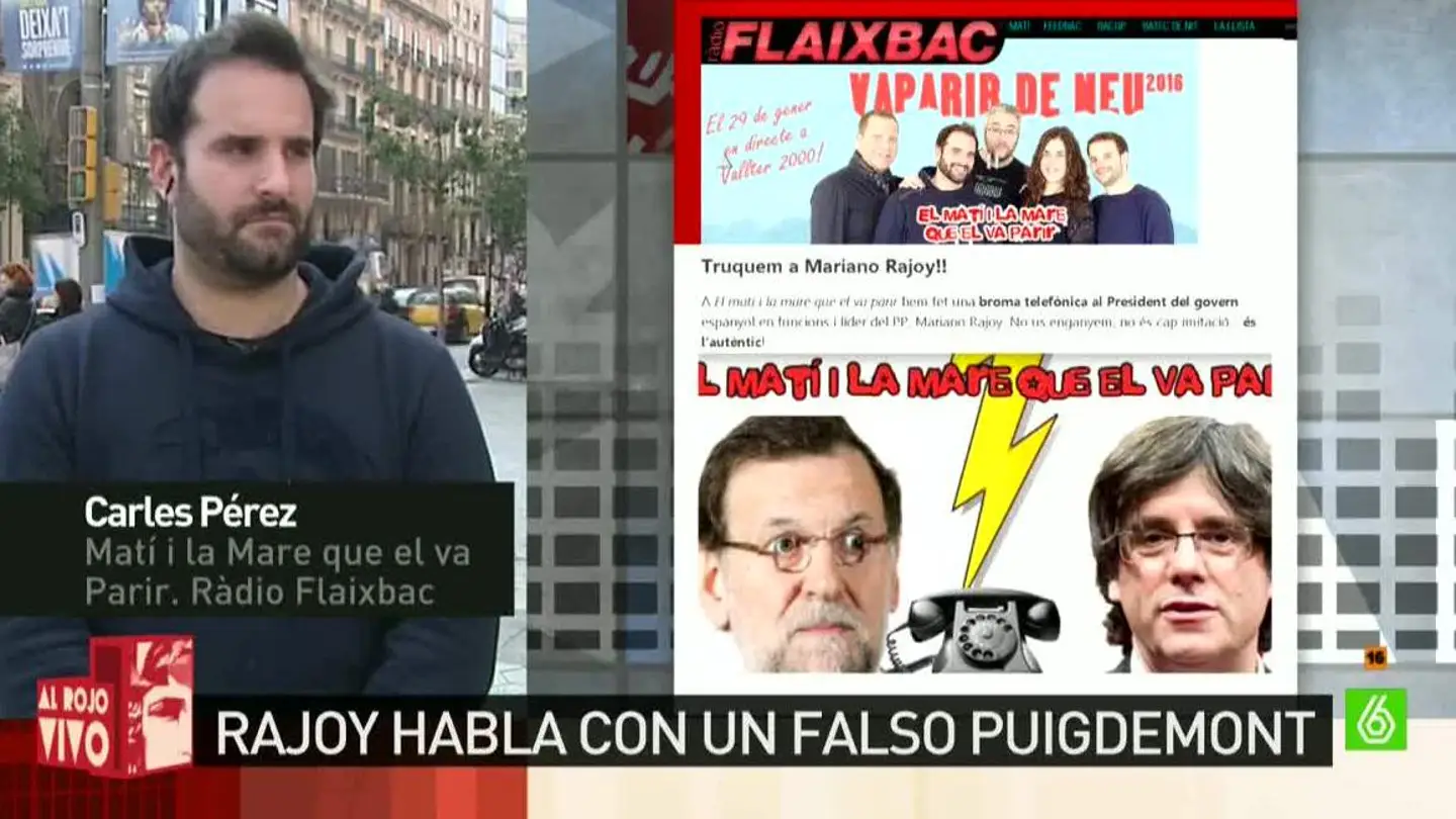 Carles Pérez, miembro del programa 'Matí i la Mare que el va Parir' Carles Pérez, miembro del programa 'Matí i la Mare que el va Parir'