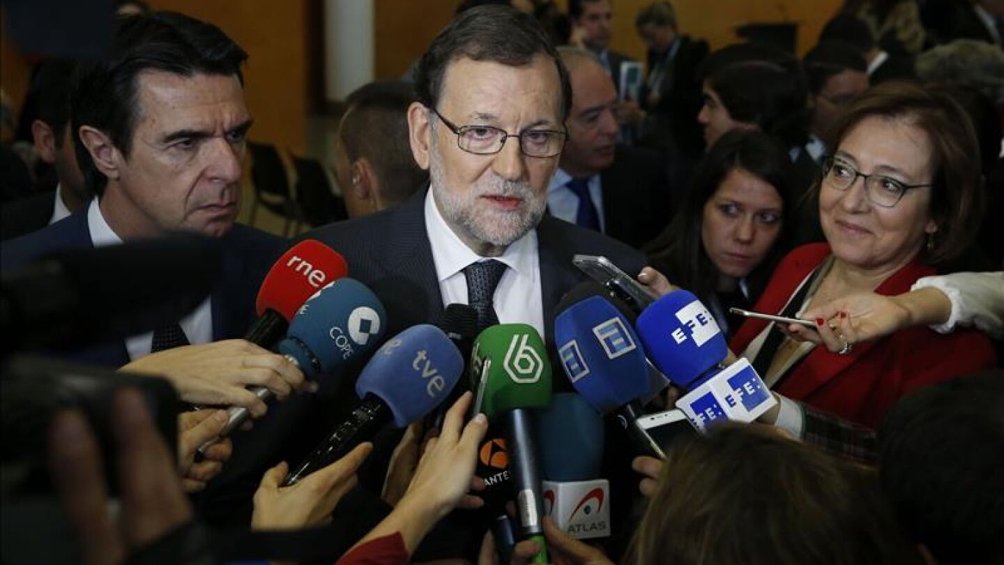 El presidente del Gobierno en funciones, Mariano Rajoy