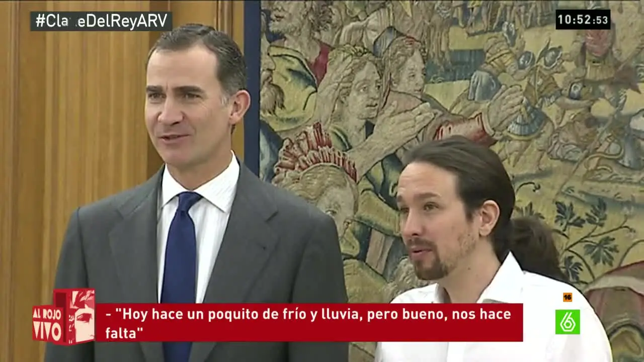 Iglesias y el rey arv Iglesias y el rey arv