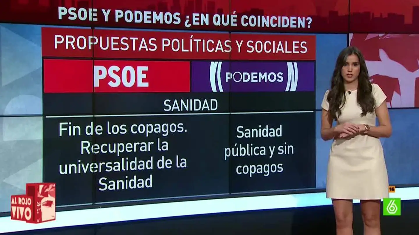 ¿En qué coinciden PSOE y Podemos? ¿En qué coinciden PSOE y Podemos?
