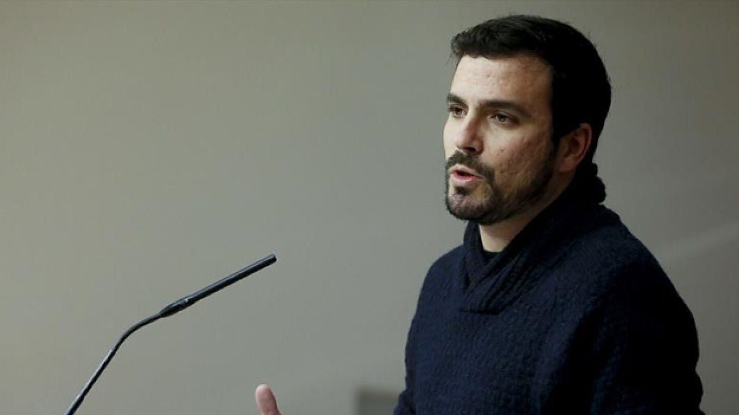 Alberto Garz&oacute;n en Congreso de los Diputados