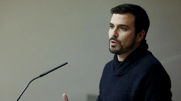 Alberto Garzón en Congreso de los Diputados Alberto Garzón en Congreso de los Diputados