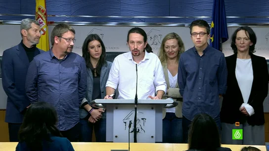 Pablo Iglesias y su apuesta de ministros para el Gobierno Pablo Iglesias y su apuesta de ministros para el Gobierno