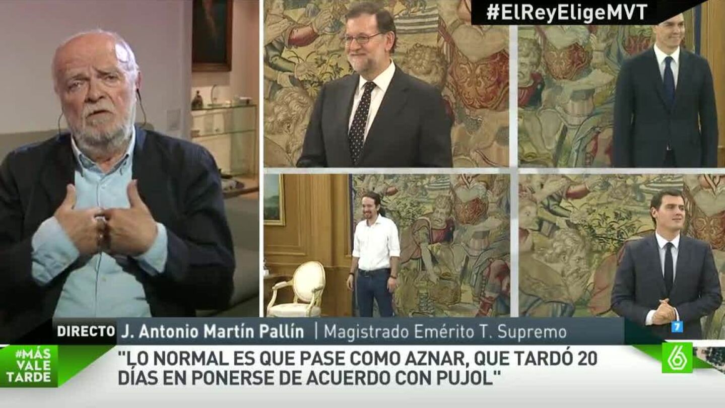 Jos&eacute; Antonio Mart&iacute;n Pall&iacute;n, magistrado Em&eacute;rito del Tribunal Supremo