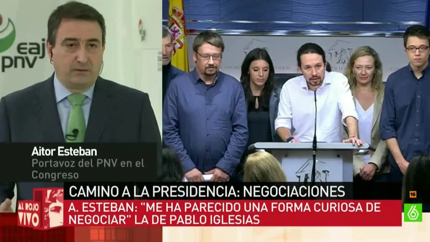 Aitor Esteban, portavoz del PNV en el Congreso Aitor Esteban, portavoz del PNV en el Congreso
