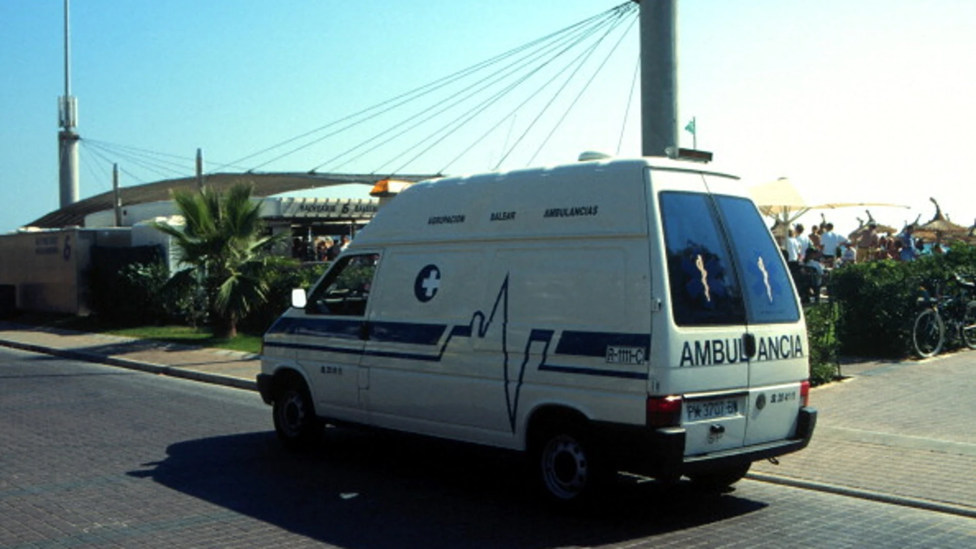 Una ambulancia en Mallorca