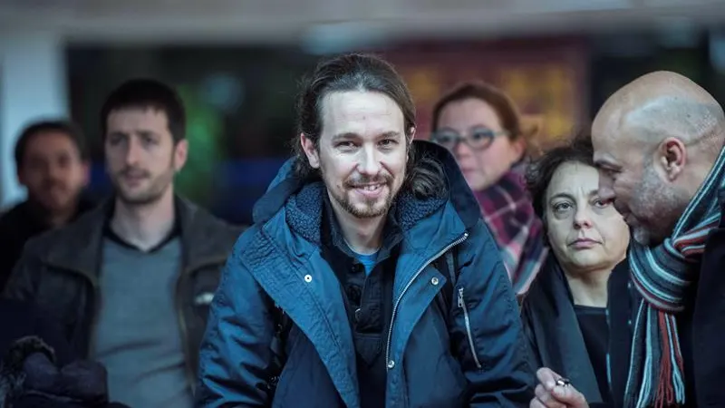 El secretario general de Podemos, Pablo Iglesias