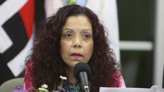 La portavoz de la Presidencia de Nicaragua, Rosario Murillo La portavoz de la Presidencia de Nicaragua, Rosario Murillo