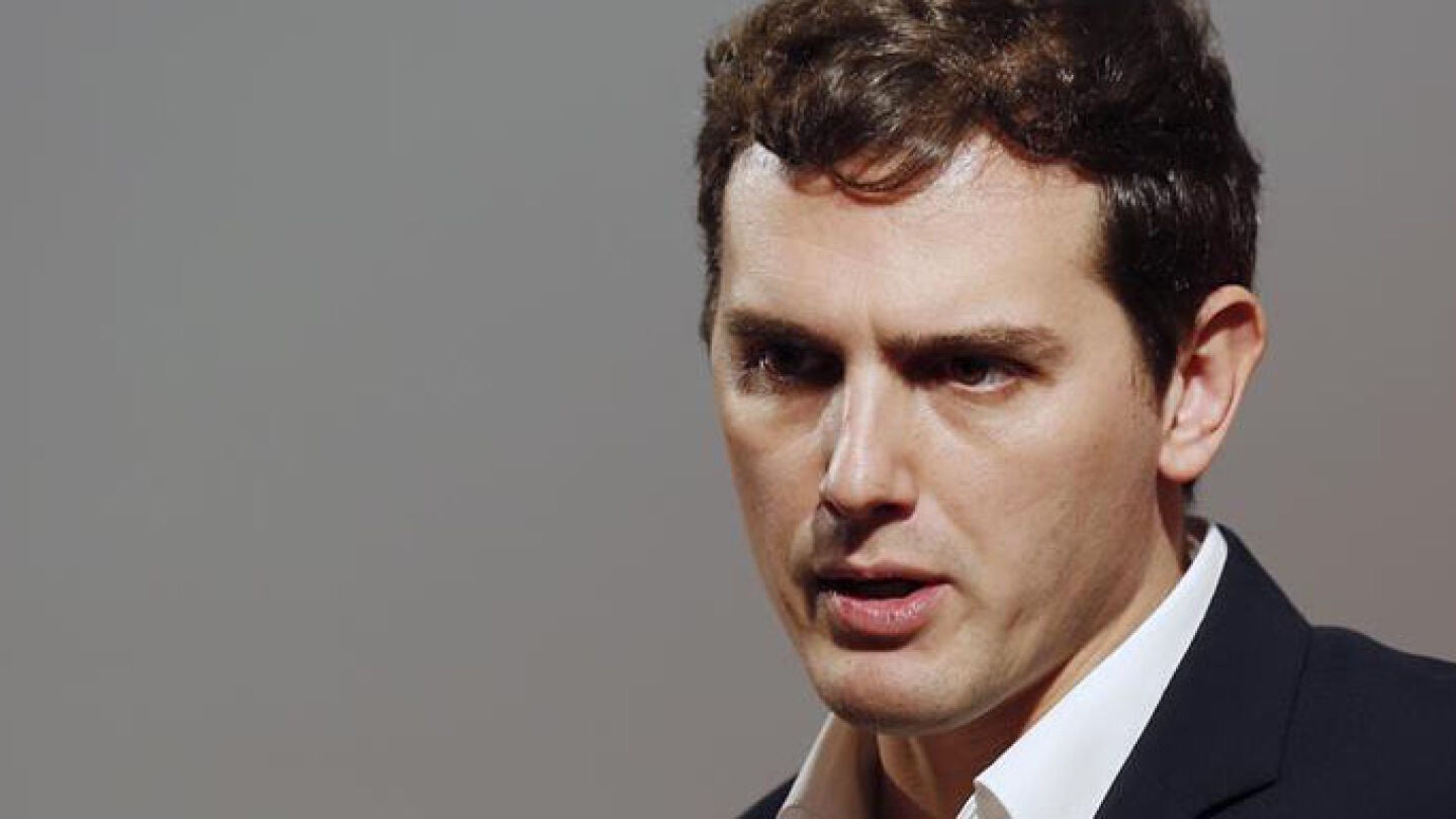 Albert Rivera, l&iacute;der de Ciudadanos