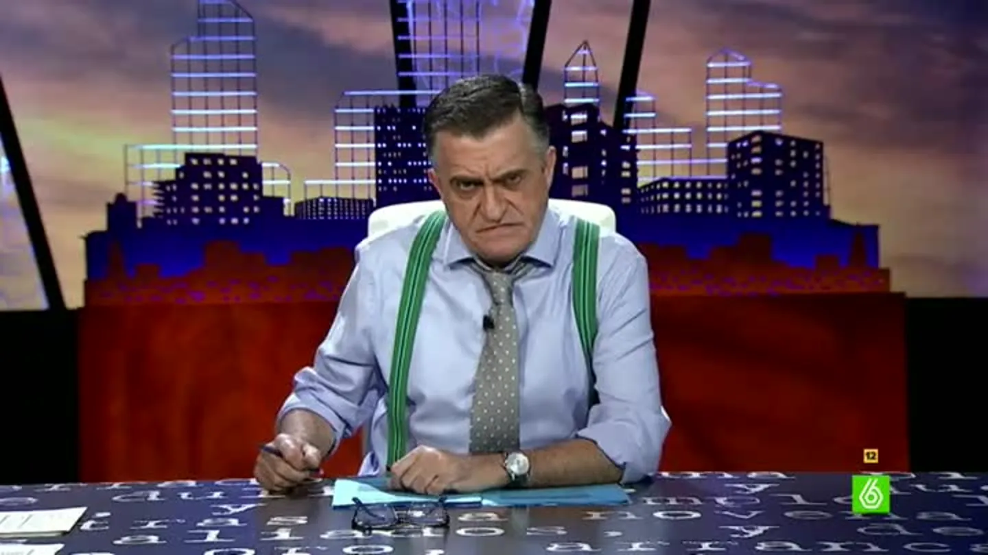 El Gran Wyoming, en El Intermedio El Gran Wyoming, en El Intermedio