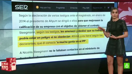 Las amenazasy presiones de ALTYUM a AcuaMed Las amenazasy presiones de ALTYUM a AcuaMed