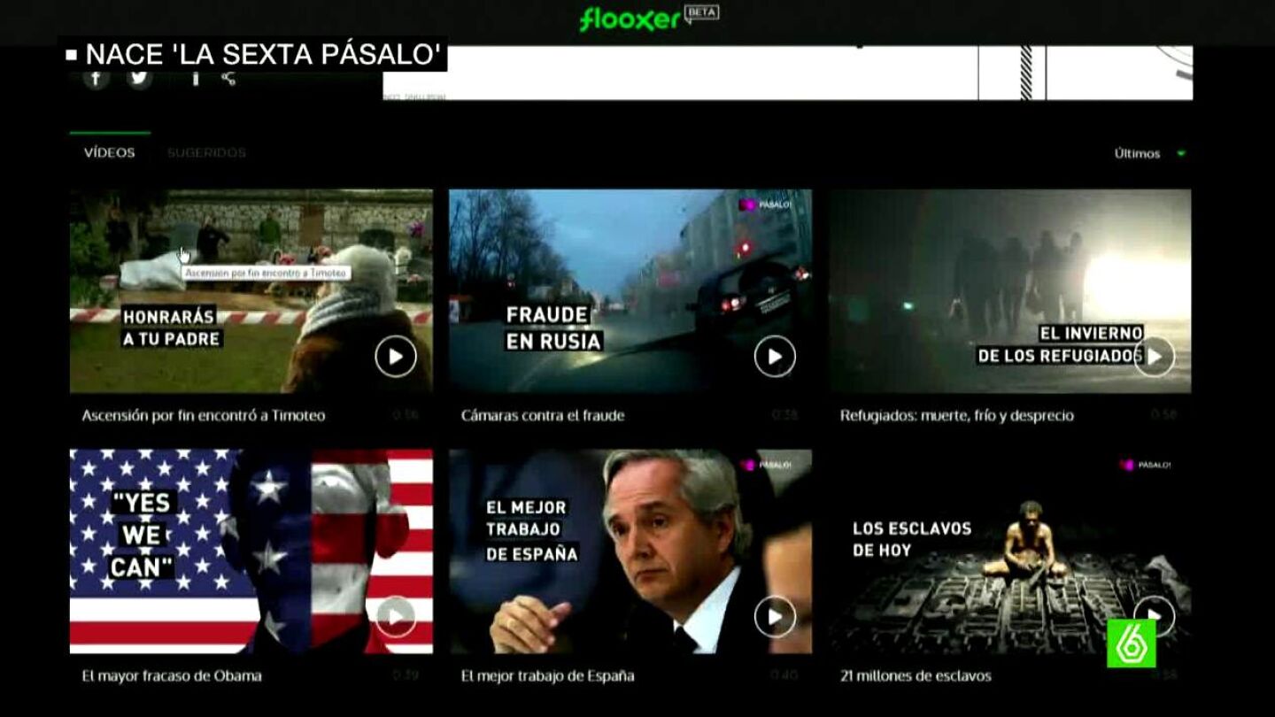 laSexta P&aacute;salo en Flooxer