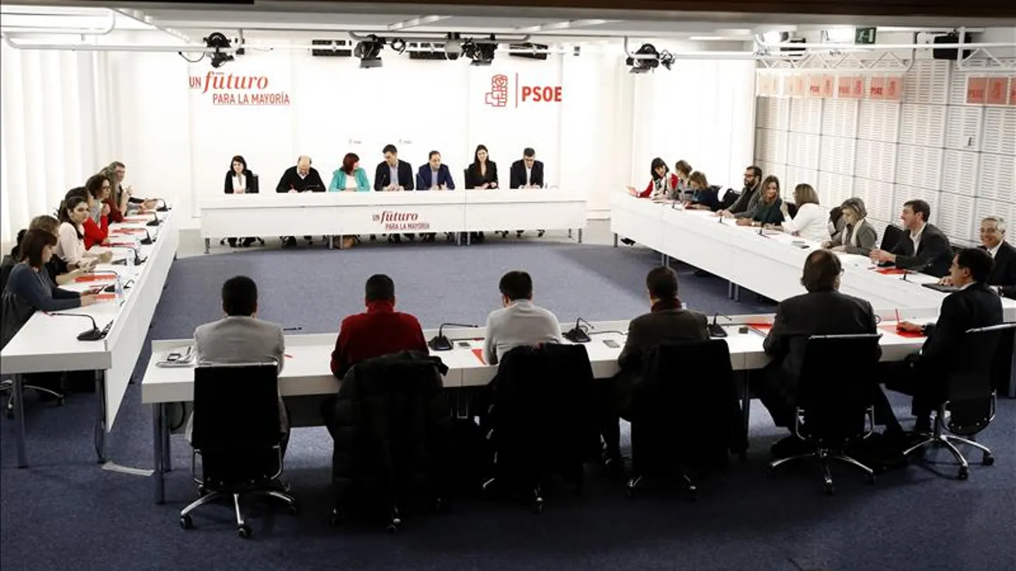 Reunión de la Ejecutiva Federal del PSOE Reunión de la Ejecutiva Federal del PSOE