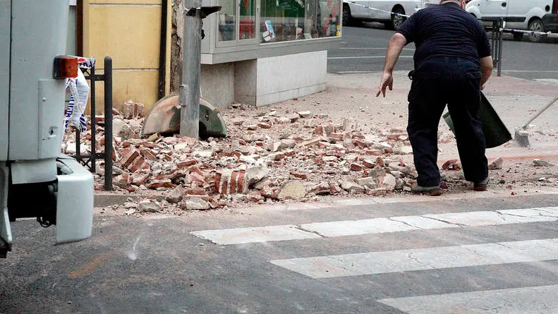 Efectos del terremoto de 6,3 grados