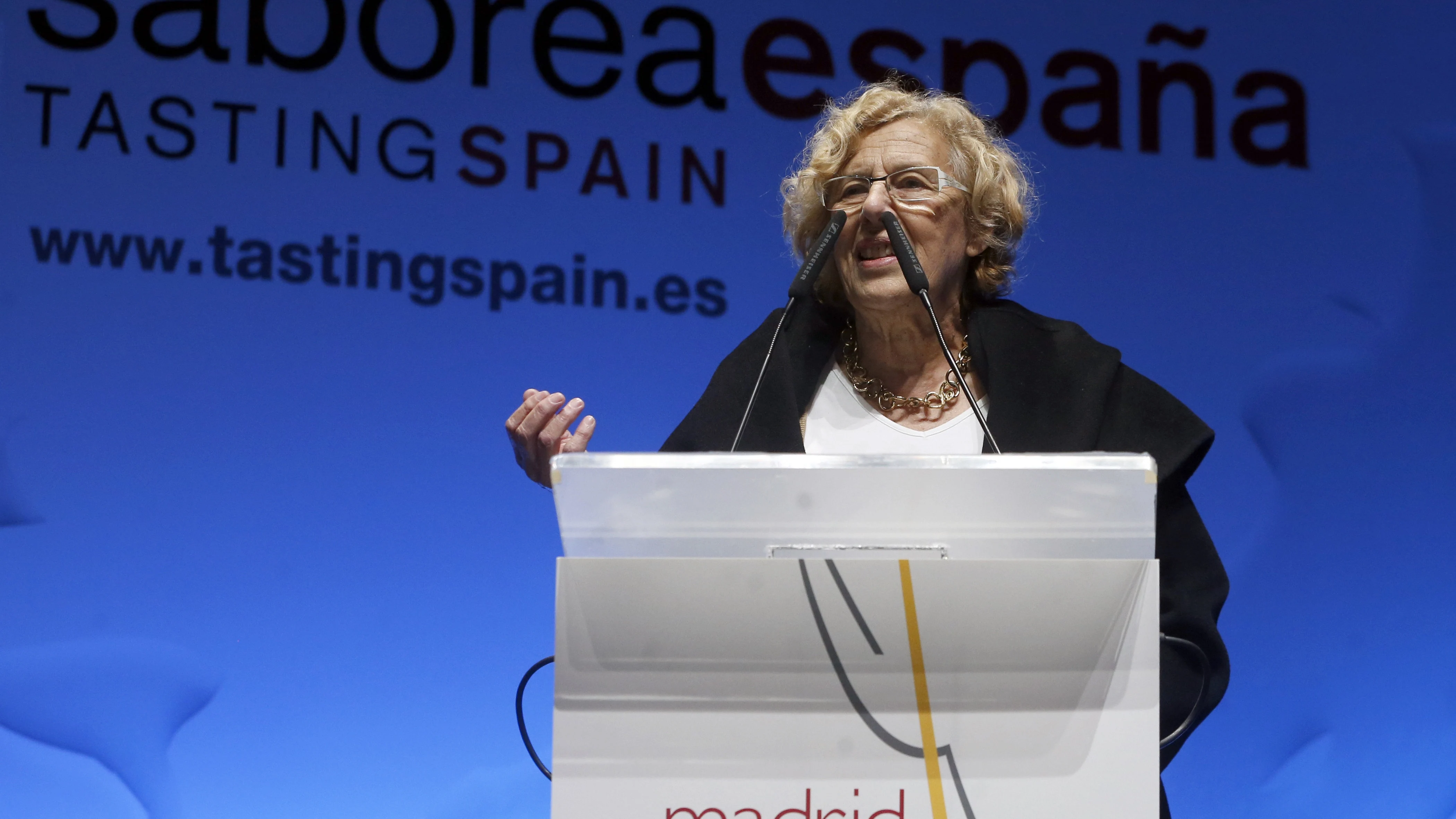 La alcaldesa de Madrid, Manuela Carmena