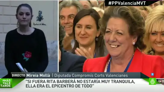 Mireia Mollà, diputada de Compromís en las Corts Valencianes Mireia Mollà, diputada de Compromís en las Corts Valencianes