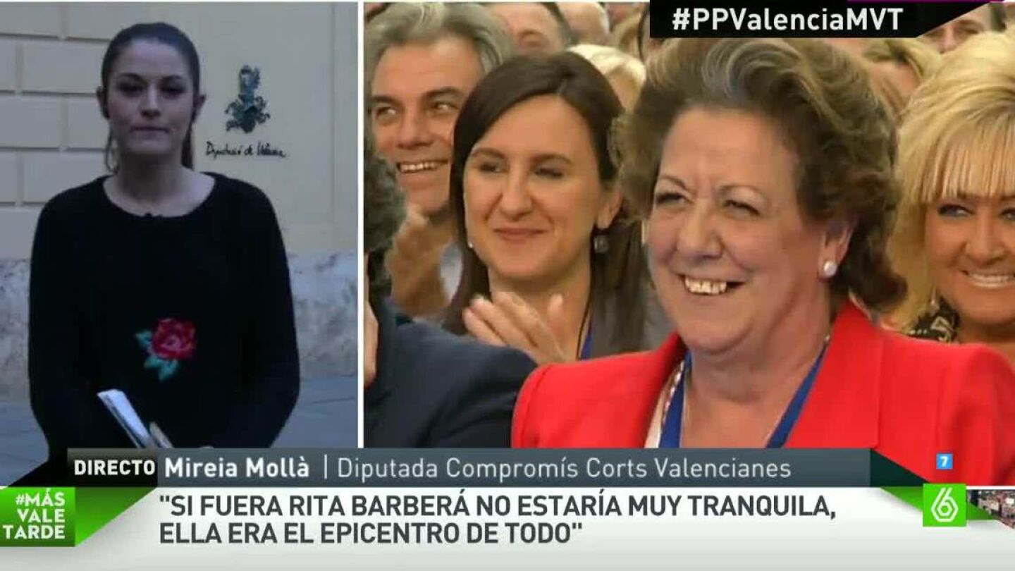 Mireia Moll&agrave;, diputada de Comprom&iacute;s en las Corts Valencianes