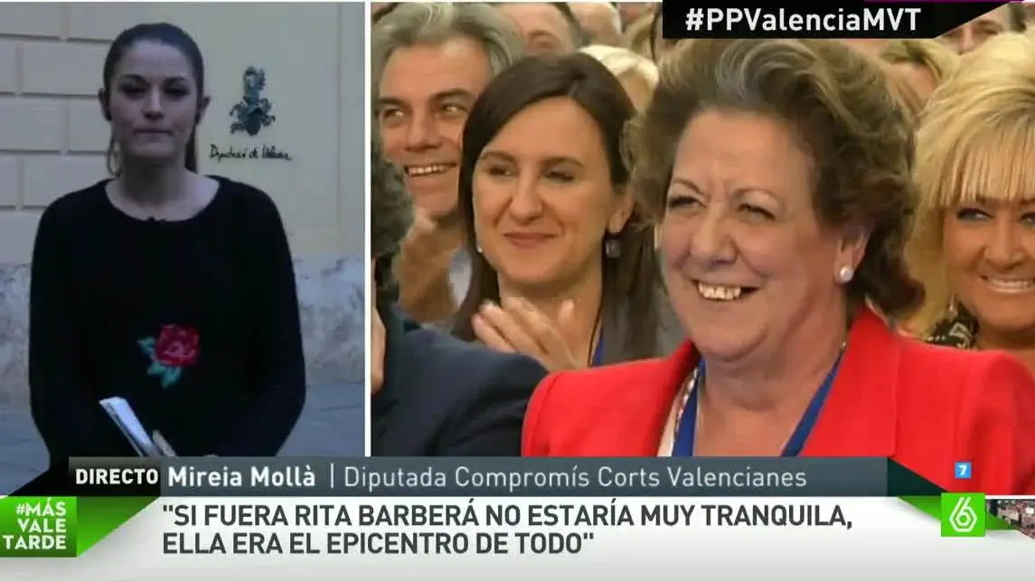 Mireia Mollà, diputada de Compromís en las Corts Valencianes