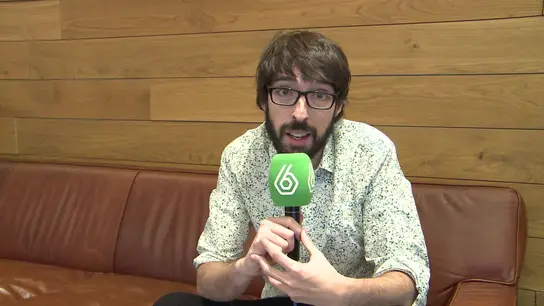 Quique Peinado, en Globomedia Quique Peinado, en Globomedia