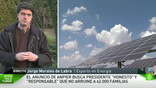 Jorge Morales de Labra, experto en Energía Jorge Morales de Labra, experto en Energía
