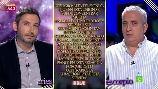 La compatibilidad entre signos en Zapeando La compatibilidad entre signos en Zapeando
