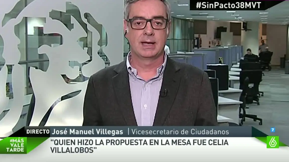 José Manuel Villegas, vicesecretario de Ciudadanos