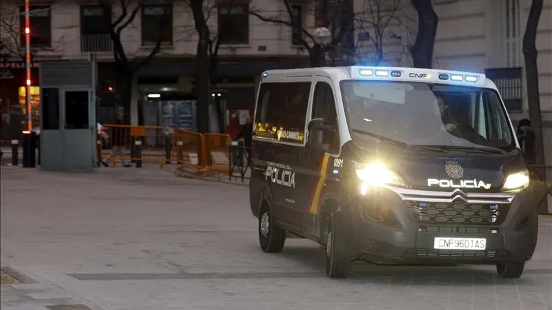 Imagen de un furgón policial