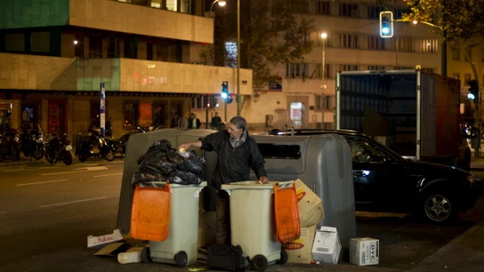 Contenedores de basura en Madrid Contenedores de basura en Madrid