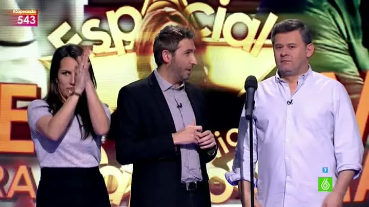 Miki Nadal e Irene Junquera se meten en la piel de Antonio Carmona en ‘Tu playback me suena’ Miki Nadal e Irene Junquera se meten en la piel de Antonio Carmona en ‘Tu playback me suena’
