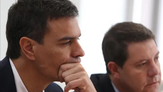 Pedro Sánchez y Emiliano García-Page Pedro Sánchez y Emiliano García-Page