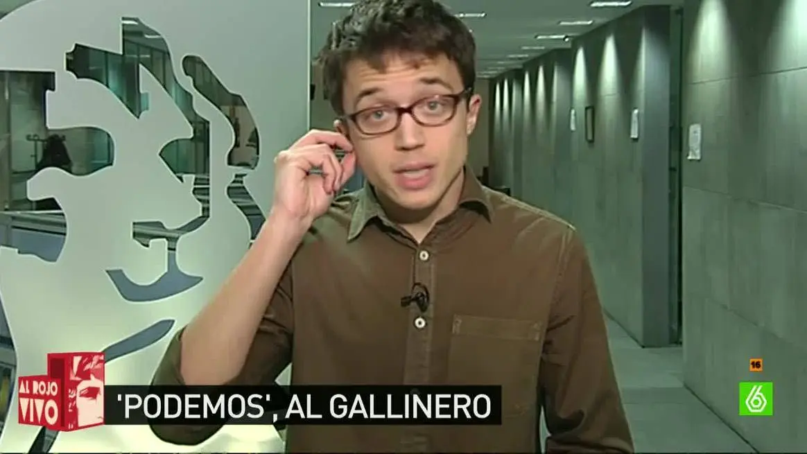 Íñigo Errejón, diputado de Podemos